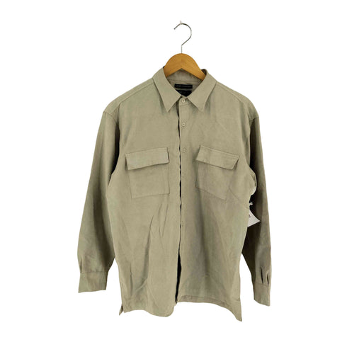 BRUNO フェイクスウェード シャツ メンズ import:L