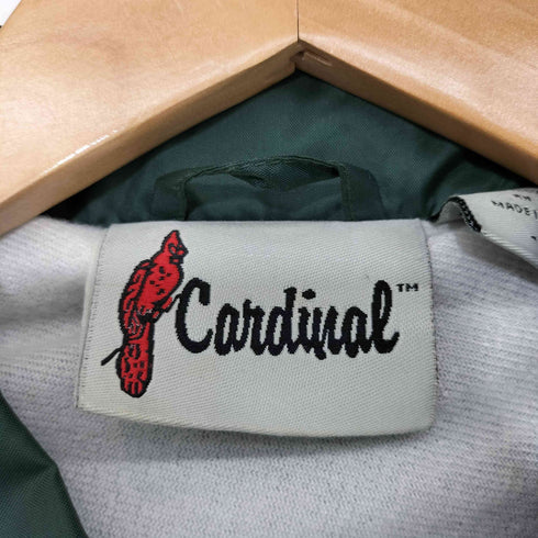 カーディナル Cardinal 刺繍ワッペン付ナイロンコーチジャケット メンズ import:M