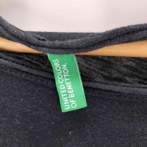 ユナイテッドカラーズオブベネトン UNITED COLORS OF BENETTON ルーズネックカットソー レディース