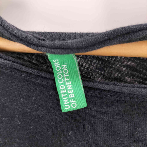 ユナイテッドカラーズオブベネトン UNITED COLORS OF BENETTON ルーズネックカットソー レディース