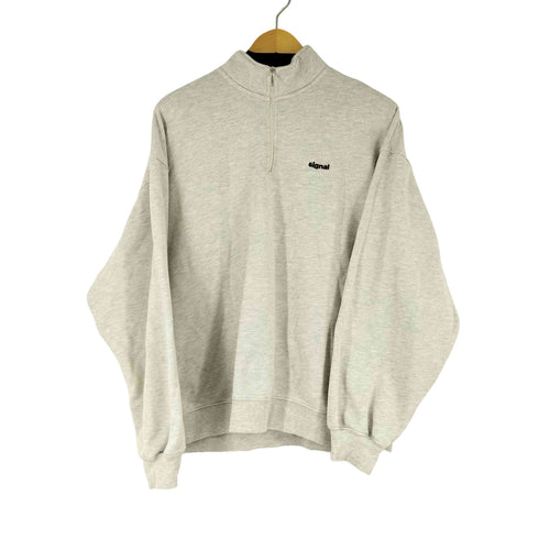 シグナルスポーツ SIGNAL SPORTS ハーフジップトレーナー メンズ M