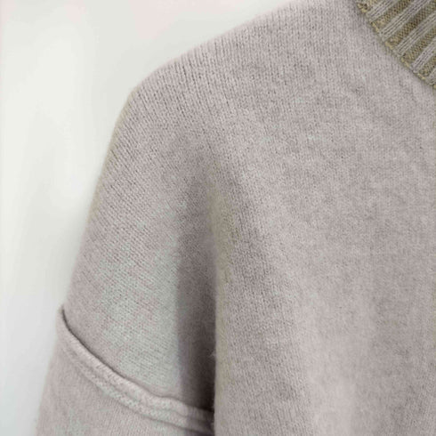 パブリックトウキョウ PUBLIC TOKYO ショートヘムリブニット レディース FREE