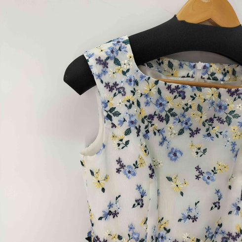 トッカ TOCCA 完全受注生産~Made to Order Dress~ ゴールドレーベル QUEEN OF FLOWER DRESS すみれ レディース JPN:0