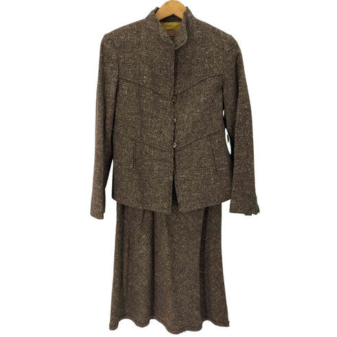 アラミス ARAMIS ツイードジャケット&フレアスカート セットアップ レディース 40/40