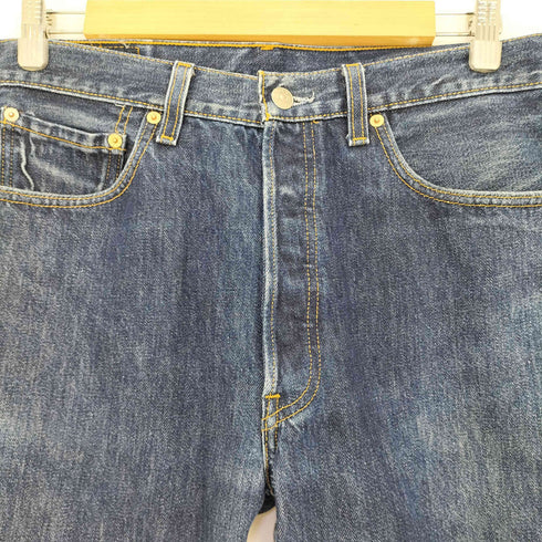 リーバイス Levis 501 1998年製造 ボタン裏刻印553 ボタンフライ ストレートデニムパンツ メンズ W33L32