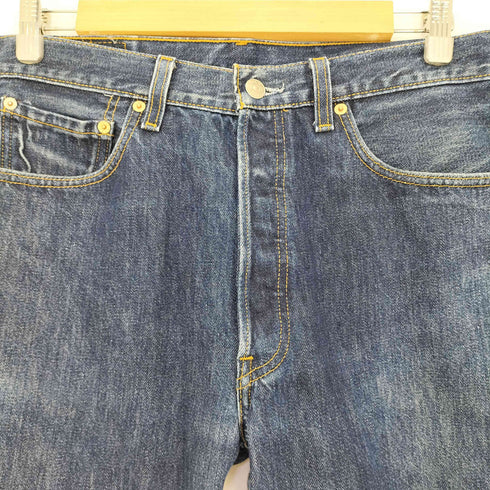 リーバイス Levis 501 バレンシア製 1998年製造 ボタン裏刻印555 ボタンフライ ストレートデニムパンツ メンズ W33L32