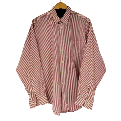 ピューリタン PURITAN ストライプ L/S BDシャツ メンズ