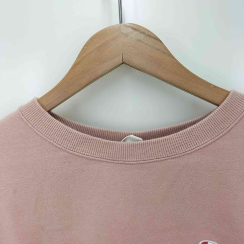 チャンピオン Champion ワンポイントロゴ 目あり クルネックスウェット メンズ JPN:L