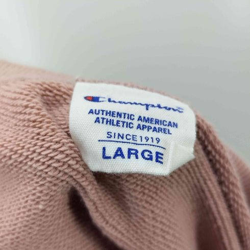 チャンピオン Champion ワンポイントロゴ 目あり クルネックスウェット メンズ JPN:L