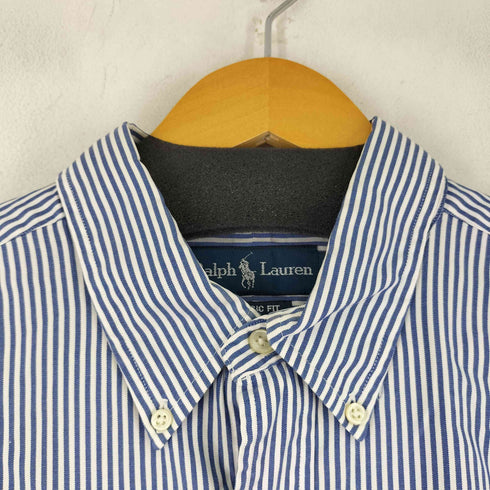 ラルフローレン RALPH LAUREN CLASSIC FIT L/S ストライプ BDシャツ メンズ 17 1/2