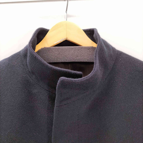 コムサメン COMME CA MEN アンゴラ×ウールビーバー仕上げ イタリアンカラーコート メンズ LL