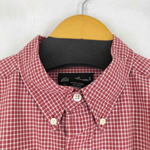 エディーバウアー Eddie Bauer 90S チェック L/S BDシャツ メンズ import:L
