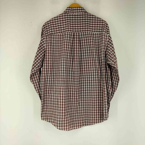 コンセンサス consensus チェック L/S BDシャツ メンズ import:M