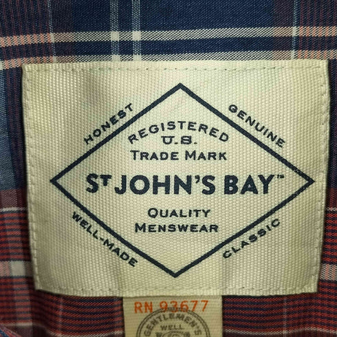 セントジョンズベイ STJOHNS BAY チェック L/S シャツ メンズ import:L