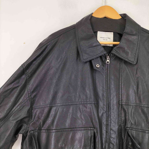 フリークスストア FREAKS STORE フェイクレザーブルゾン レディース FREE