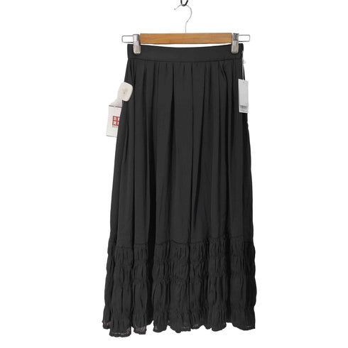 ジルスチュアート JILLSTUART クレープサテンシャーリングスカート レディース JPN:0