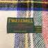 ツイードミル TWEEDMILL 英国製 タータン チェック ウール 大判 フリンジ ストール メンズ