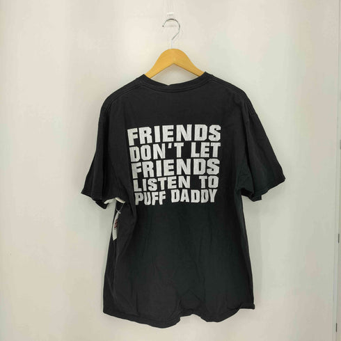 ジャージーズ JERZEES 00s USA製 両面プリント バンド クルーネックTシャツ メンズ import:XL