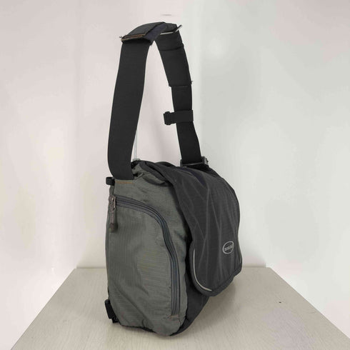 モンベル mont bell バイカラー リップストップ メッセンジャーバッグ メンズ