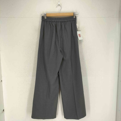 エーアイシー AIC. レーヨン混 ビジュー装飾 タックスラックス レディース JPN:M