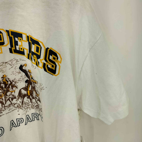 スクリーンスターズ SCREEN STARS 90s USA製 TROOPERS プリント シングルステッチ クルーネックTシャツ メンズ import:XL