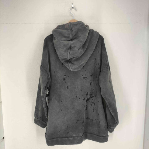 ON O FF by TTAGGG クラシック加工 オーバーサイズプルオーバーパーカー import メンズ L