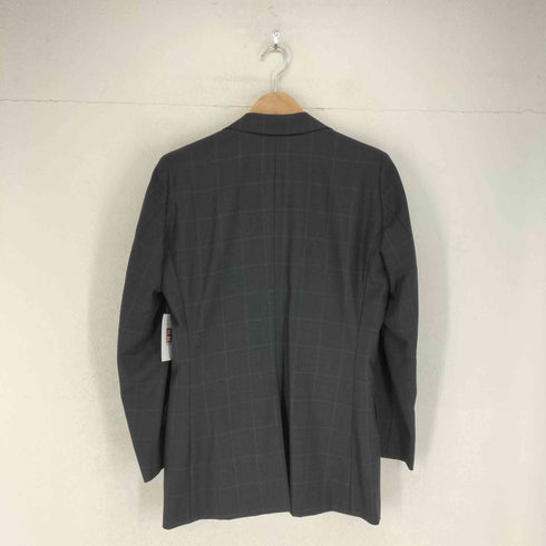 イセタンメンズ ISETAN MENS ロロピアーナ ウール チェック柄 2ボタン テーラードジャケット メンズ