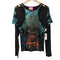 VIAGGIO 総柄シアーL/S Tシャツ Y2K レディース 46