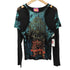 VIAGGIO 総柄シアーL/S Tシャツ Y2K レディース 46