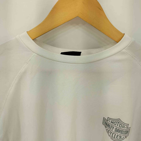 ハーレーダビッドソン HARLEY-DAVIDSON ロゴプリント トレーニング クルーネックTシャツ メンズ import:XL