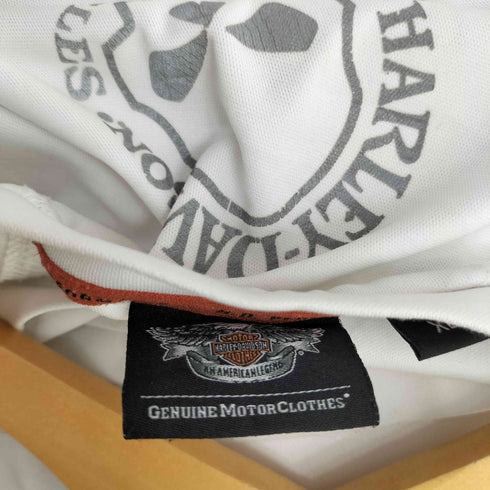 ハーレーダビッドソン HARLEY-DAVIDSON ロゴプリント トレーニング クルーネックTシャツ メンズ import:XL