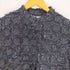 リュミエ Lumier ジャガード L/S ノーカラー シャツ レディース FREE