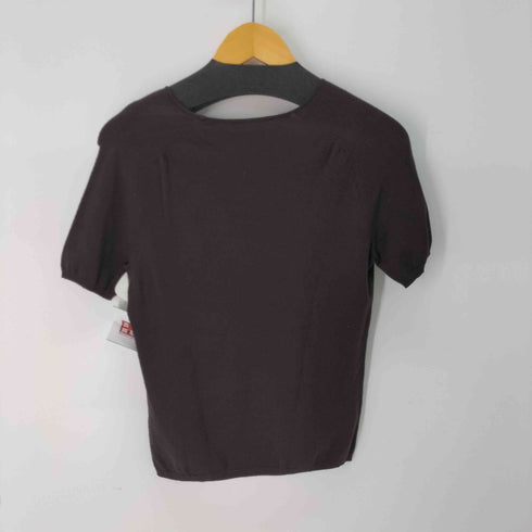 エスマックスマーラ S Max Mara ニット半袖Tシャツ レディース import:L