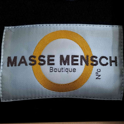 MASSE MENSCH ラム混ウール ダッフルコート レディース