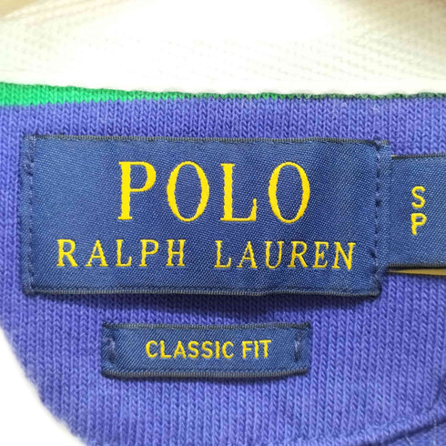 ポロラルフローレン POLO RALPH LAUREN CLASSIC FIT ポニー刺繍 L/S ラガーシャツ メンズ S
