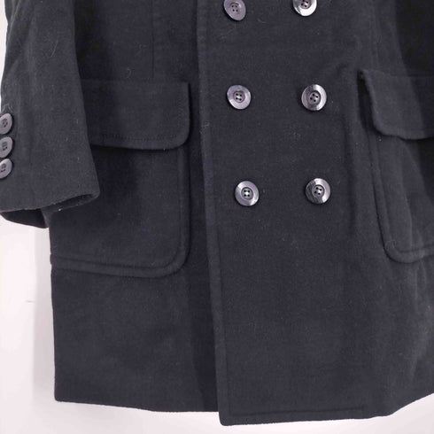 バーニーズニューヨーク BARNEYS NEWYORK KIYOMI SAITO アンゴラカシミヤ混 ウールダブル ハーフコート レディース