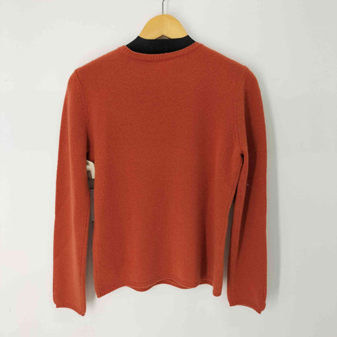 エスマックスマーラ S Max Mara ウールカシミヤ混 クルーネックニット レディース import:L