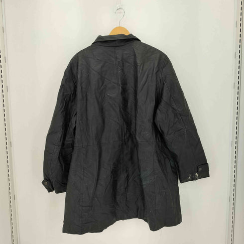 Jacqueline Ferrar 90s レザー ステンカラーコート メンズ 3XL