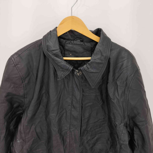 Jacqueline Ferrar 90s レザー ステンカラーコート メンズ 3XL