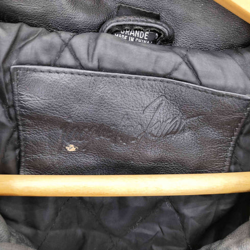 Jacqueline Ferrar 90s レザー ステンカラーコート メンズ 3XL