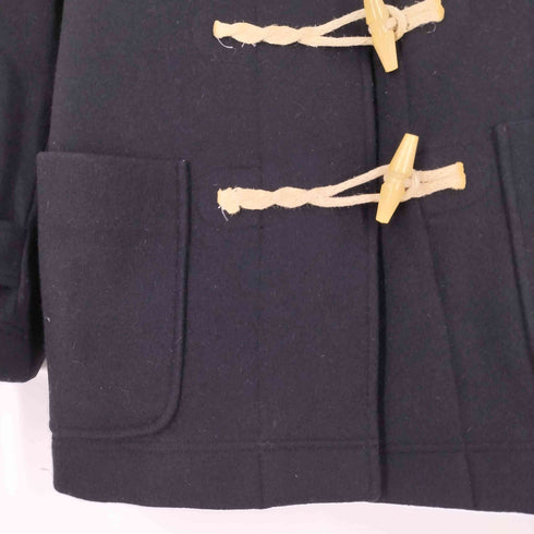 MASSE MENSCH アンゴラ混ウール ダッフルコート レディース