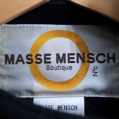 MASSE MENSCH アンゴラ混ウール ダッフルコート レディース