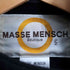 MASSE MENSCH アンゴラ混ウール ダッフルコート レディース