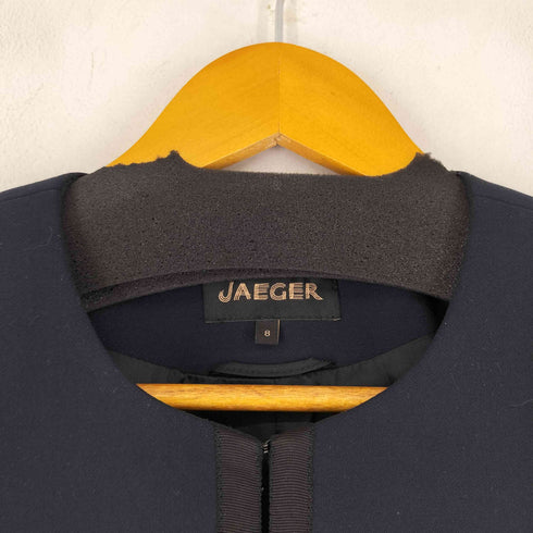 イエーガー JAEGER USA製 ノーカラージャケット レディース 8
