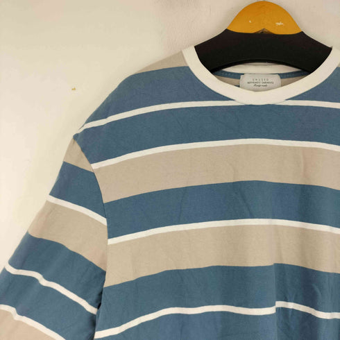 アンユーズド UNUSED ボーダー ロングスリーブカットソー メンズ 3