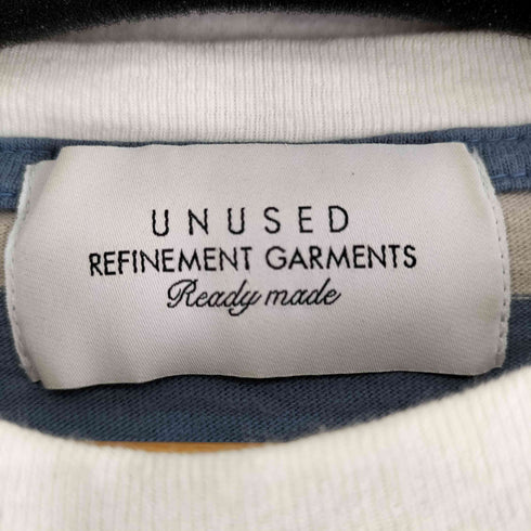 アンユーズド UNUSED ボーダー ロングスリーブカットソー メンズ 3