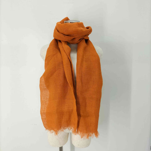 マックスマーラ MAX MARA リネン100 スカーフ レディース