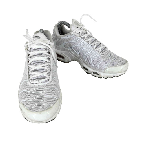 ナイキ NIKE AIR MAX PLUS WHITE/WHITE エアマックスプラス メンズ 25.5cm