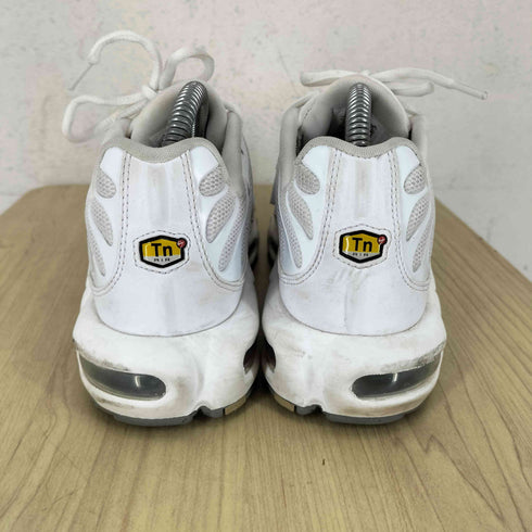 ナイキ NIKE AIR MAX PLUS WHITE/WHITE エアマックスプラス メンズ 25.5cm