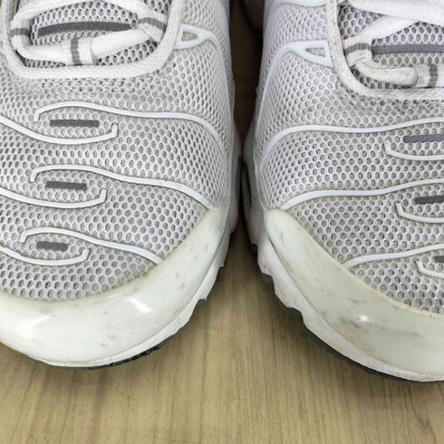 ナイキ NIKE AIR MAX PLUS WHITE/WHITE エアマックスプラス メンズ 25.5cm
